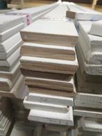 Architraven wit gegrond, Doe-het-zelf en Verbouw, Plinten en Afwerking, Ophalen, Overige materialen, Overige typen, Nieuw