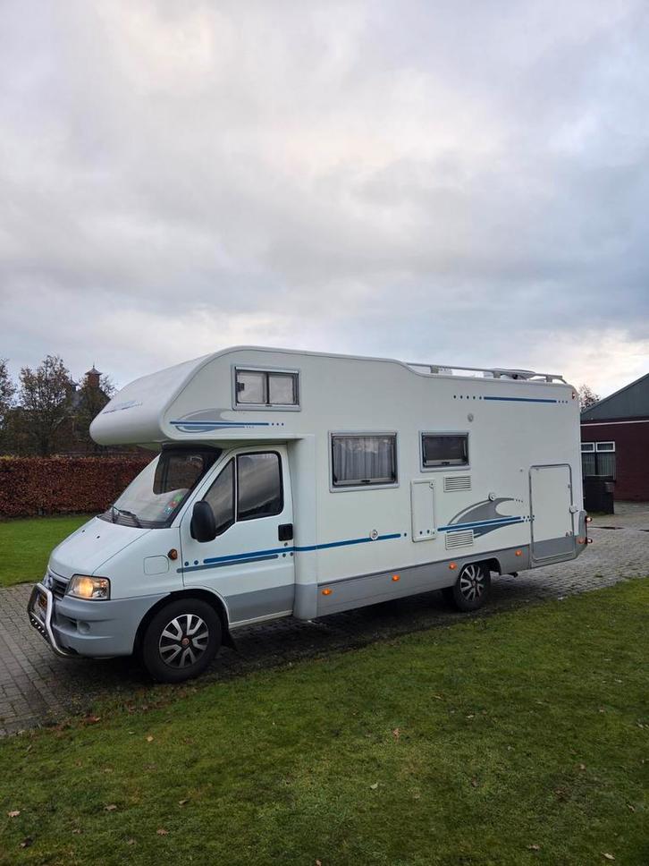 Adria coral 660 sp camper met xxl garage, Caravans en Kamperen, Campers, Particulier, tot en met 6, Alkoof, Adria, Fiat, Diesel