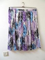 K45 SENSIA aparte comfort rok blauw lila wit zwart 48, Kleding | Dames, Rokken, Paars, Maat 46/48 (XL) of groter, Zo goed als nieuw