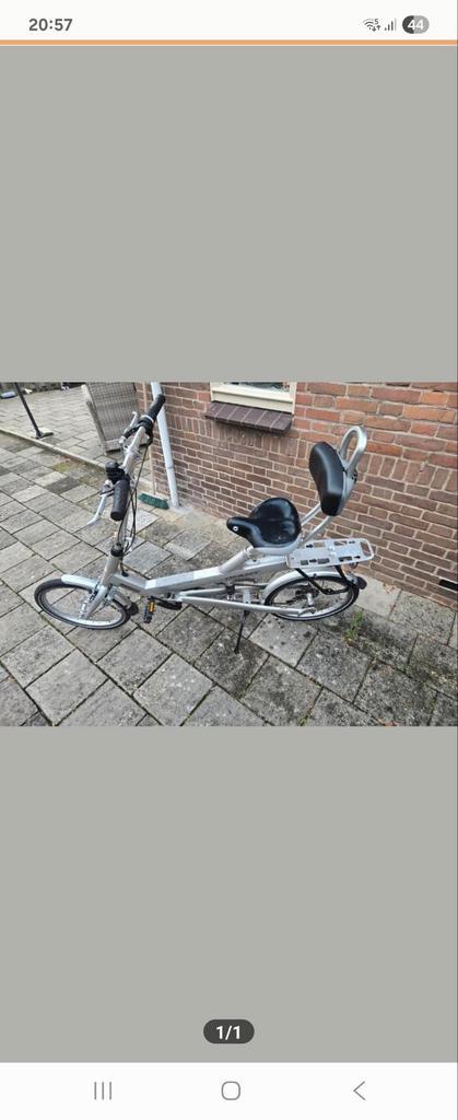 Giant Revive Semi-Ligfiets - Comfortabel en Uniek!, Fietsen en Brommers, Fietsen | Ligfietsen, Gebruikt, Giant, Bovenstuur, Ophalen