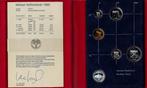 Muntset Nederland proof 1984-1989, Postzegels en Munten, Verzenden, Koningin Beatrix, Overige waardes, Setje