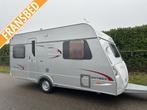 Eriba 465 Living Pulse 2009 VOORTENT VAST BED 12995,, Caravans en Kamperen, Caravans, Niet ingevuld, Rondzit, Bedrijf, Niet ingevuld