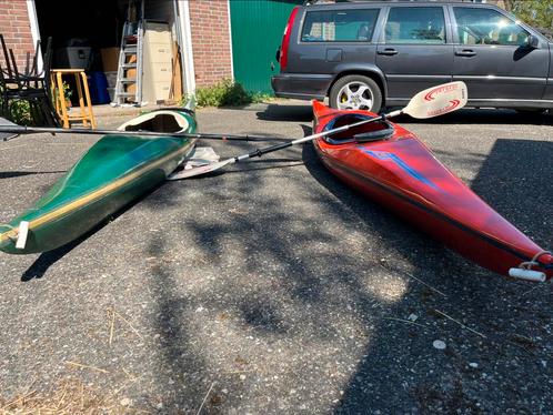 Uniek! 2 KSU Falco Ger de Bruijn kajaks, Watersport en Boten, Kano's, Gebruikt, Kajak, Eén persoon, Ophalen