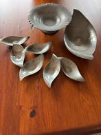 Set van Tinnen Schaaltjes, Ophalen of Verzenden