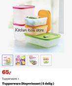 Tupperware Alaska plus diepvriesdozen Set 2 kleuren voorraad, Ophalen of Verzenden, Nieuw