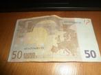 50 euro biljet uit 2002 herkomst Spanje, Postzegels en Munten, Bankbiljetten | Europa | Eurobiljetten, Ophalen of Verzenden, Spanje