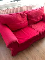 Rode Bank IKEA EKTORP, Huis en Inrichting, 150 tot 200 cm, Minder dan 75 cm, Rechte bank, Gebruikt