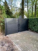 Moderne Inrijpoort / Schuifpoort / Inlooppoort op maat!, Met poort, Nieuw, IJzer, Spijlenhekwerk