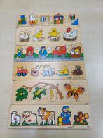 Puzzels hout, Kinderen en Baby's, Speelgoed | Kinderpuzzels, Ophalen, 2 tot 4 jaar, Gebruikt, Van hout