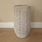 Home Society groot windlicht met glas - 50% korting nieuw, Ophalen, Overige materialen, 25 tot 50 cm, Grijs