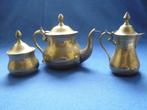 EPNS theepot met suikerpot en melkkan, Antiek en Kunst, Antiek | Goud en Zilver, Ophalen of Verzenden, Zilver