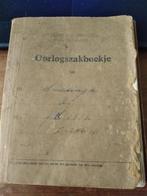 Oorlogszakboekje Regiment Genietroepen NL40, Ophalen of Verzenden, Nederland, Overige typen