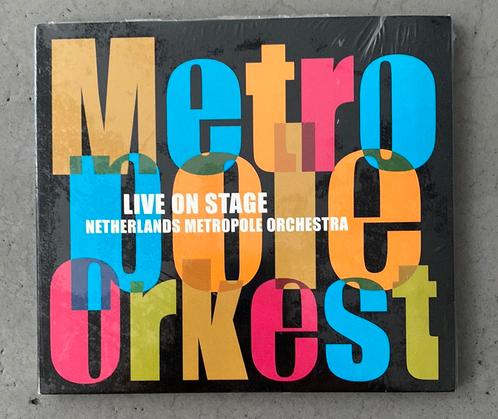 Metropole Orkest - Live on stage  (nieuw), Cd's en Dvd's, Cd's | Jazz en Blues, Nieuw in verpakking, Jazz, 1980 tot heden, Ophalen of Verzenden