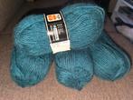 Scheerwol 6 lichtgrijs, 4 donker groen, 9 rosé, Hobby en Vrije tijd, Ophalen of Verzenden, Nieuw, Breien of Haken, Wol of Garen