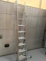 Aluminium Reformladder 3x9, Doe-het-zelf en Verbouw, Ladders en Trappen, Ophalen, Gebruikt, ., Ladder
