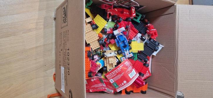 Raceblocks 1 en 2, dekamarkt (grote doos), Verzamelen, Supermarktacties, Dekamarkt, Ophalen of Verzenden