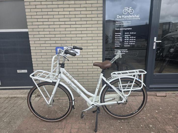 Gazelle Miss Grace, 28inch, 7vers, 49cm wit, Fietsen en Brommers, Fietsen | Dames | Damesfietsen, Zo goed als nieuw, Overige merken