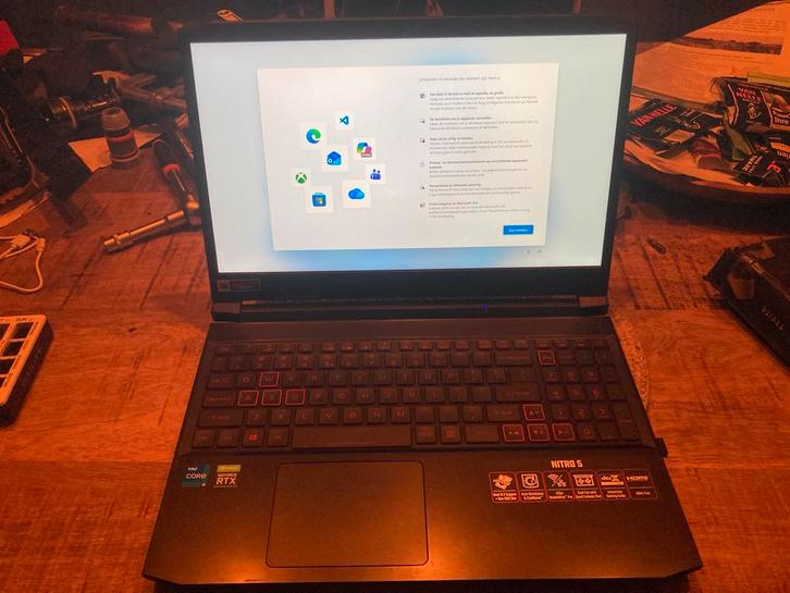 Acer Nitro 5 Gaming Laptop - Perfect voor Gamers!, Computers en Software, Windows Laptops, Zo goed als nieuw, 15 inch, SSD, 3 tot 4 Ghz