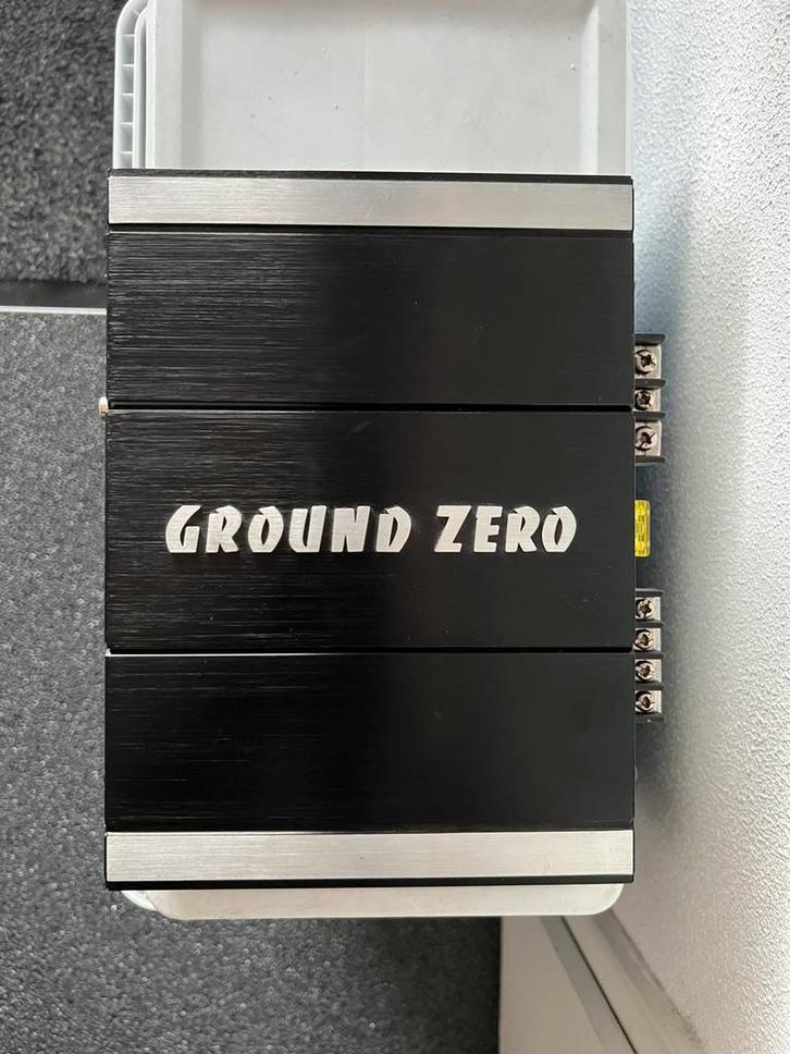 Ground zero autoversterker GZIA 2075HPX, Auto diversen, Autospeakers, Ophalen of Verzenden