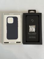 iPhone 16 Pro Decoded Leren Hoesje - Donkerblauw, Ophalen of Verzenden, Gebruikt, Hoesje of Tasje