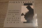 Johnny Cash - En Concert Exceptionnel - Zenith de Paris, Ophalen of Verzenden, Gebruikt, 12 inch