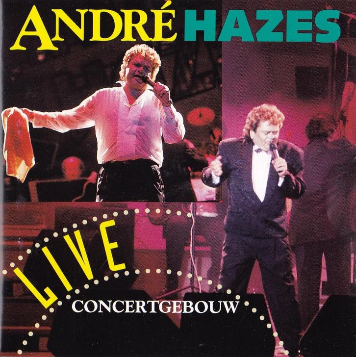 André Hazes - Concertgebouw Live (CD), Cd's en Dvd's, Cd's | Nederlandstalig, Zo goed als nieuw, Levenslied of Smartlap, Ophalen of Verzenden
