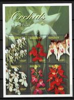 burundi 2004 pf blok orchideeën orchids bloemen flowers, Ophalen of Verzenden, Postfris, Dier of Natuur