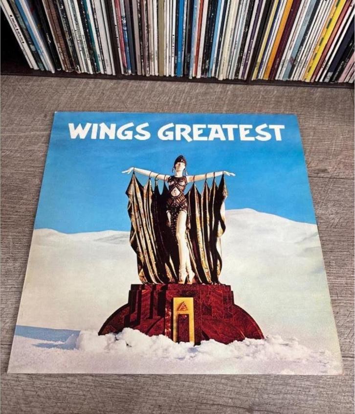 LP Wings Greatest, Cd's en Dvd's, Vinyl | Rock, Gebruikt, Poprock, 12 inch, Ophalen of Verzenden