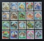 Italië : 20 zegels Kastelen - periode 1980-1994, Postzegels en Munten, Postzegels | Europa | Italië, Ophalen of Verzenden, Gestempeld