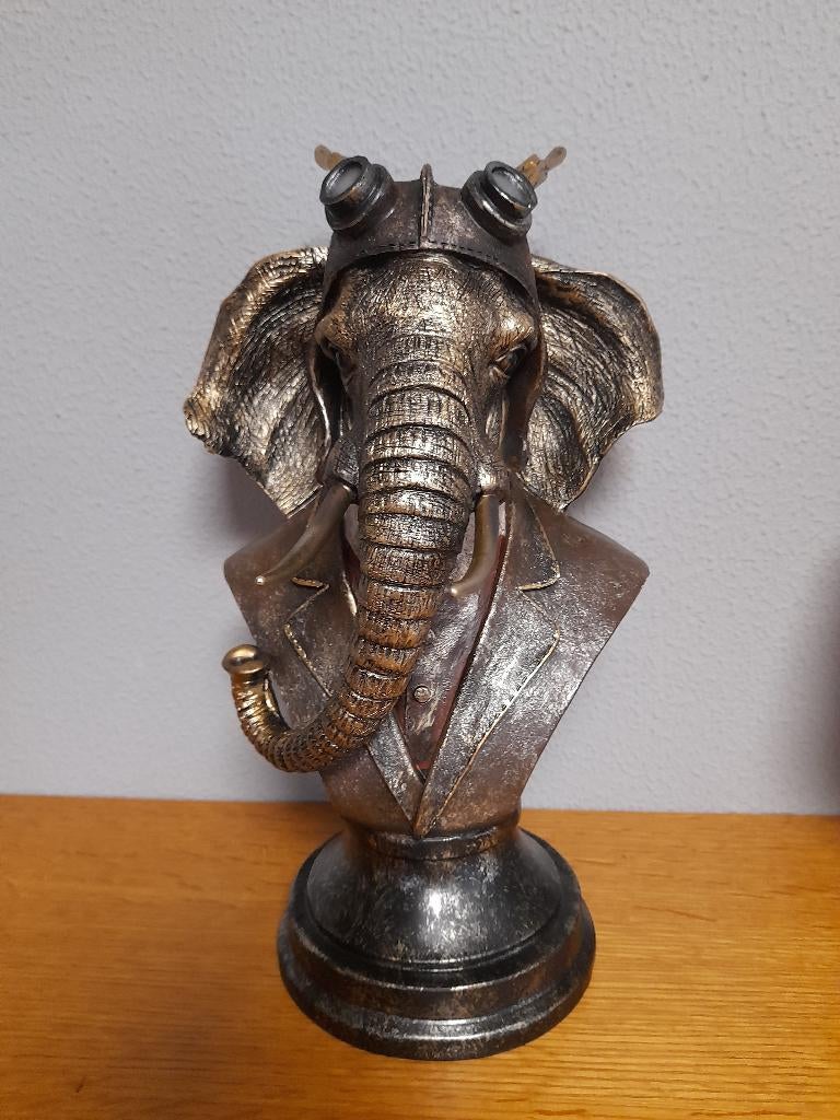 Borst beeld olifant, Antiek en Kunst, Ophalen of Verzenden