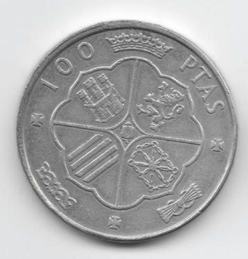 Spanje 100 pesetas 1966 (70) KM# 797 beschikbaar voor biedingen