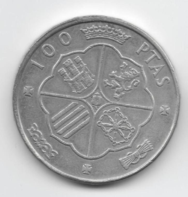 Spanje 100 pesetas 1966 (70) KM# 797, Postzegels en Munten, Munten | Europa | Niet-Euromunten, Losse munt, Overige landen, Zilver