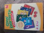 Jumbolino speel kwartiertje dobbelspel., Hobby en Vrije tijd, Gezelschapsspellen | Kaartspellen, Ophalen of Verzenden, Zo goed als nieuw