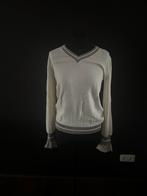 Nukus creme v hals trui met goud mt m, Kleding | Dames, Maat 38/40 (M), Overige kleuren, Ophalen of Verzenden, Zo goed als nieuw