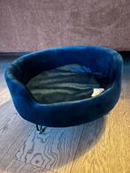 Hondenmand Kattenmand fluweel blauw op pootjes, Dieren en Toebehoren, Ophalen, Zo goed als nieuw, Overige