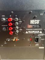 Heco Megaspace 8A Subwoofer - Krachtig Geluid!, Gebruikt, Subwoofer, 60 tot 120 watt, Ophalen
