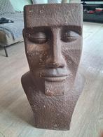 Moai Beeld - Tuinbeeld Paaseiland, Tuin en Terras, Ophalen of Verzenden, Gebruikt, Beton, Abstract beeld