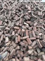 300m2 rood gemêleerd gebakken klinkers dikformaat 7-duimers, Tuin en Terras, Tegels en Klinkers, Bij dit gebruikte product niet meer te achterhalen.