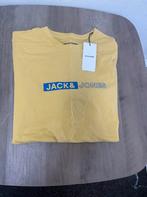 Jack & Jones T-shirt - Geel - Maat M - Nieuw, Ophalen of Verzenden, Nieuw, Maat 48/50 (M), Geel