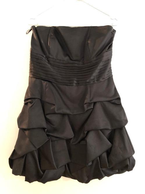 NEW LOOK zwart cocktail jurk strapless 40/42 nieuw, Kleding | Dames, Jurken, Nieuw, Maat 42/44 (L), Zwart, Boven de knie, Verzenden