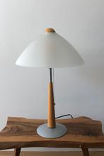 Vintage XXL Mushroom Massive tafellamp | jaren 80, Minder dan 50 cm, Space Age, Ophalen of Verzenden, Metaal