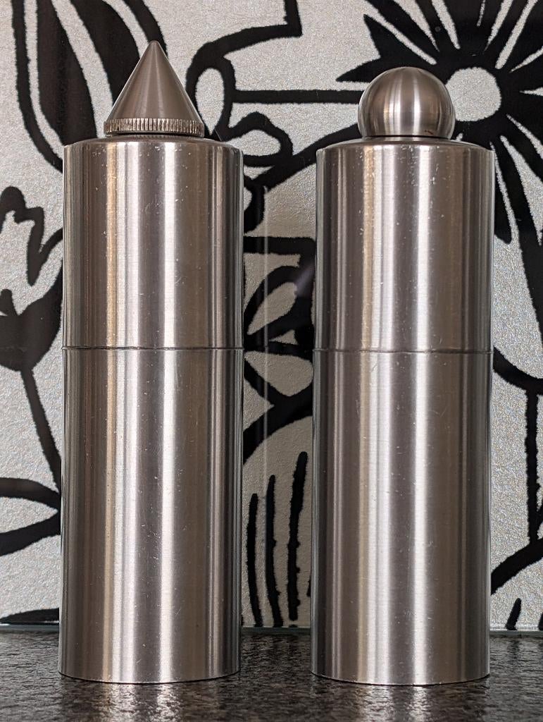 Peugeot RVS peper- en zoutmolen, Huis en Inrichting, Keuken | Keukenbenodigdheden, Zo goed als nieuw, Ophalen of Verzenden