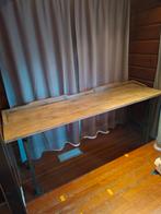 Steigerhouten bureau blad., Ophalen