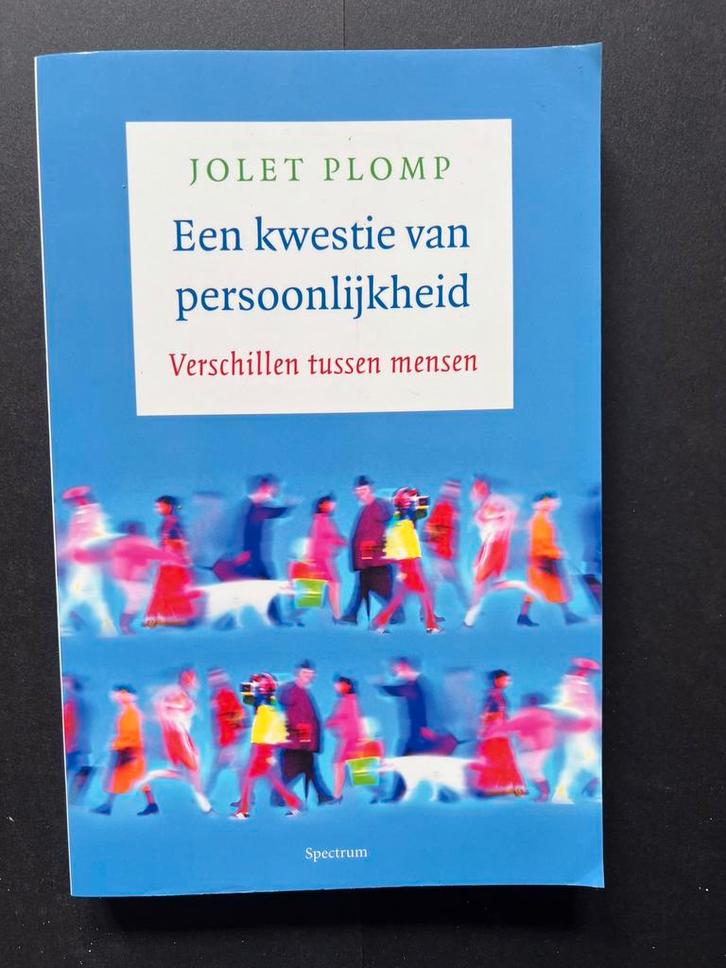 Jolet Plomp - Een kwestie van persoonlijkheid, Boeken, Psychologie, Zo goed als nieuw, Ophalen of Verzenden