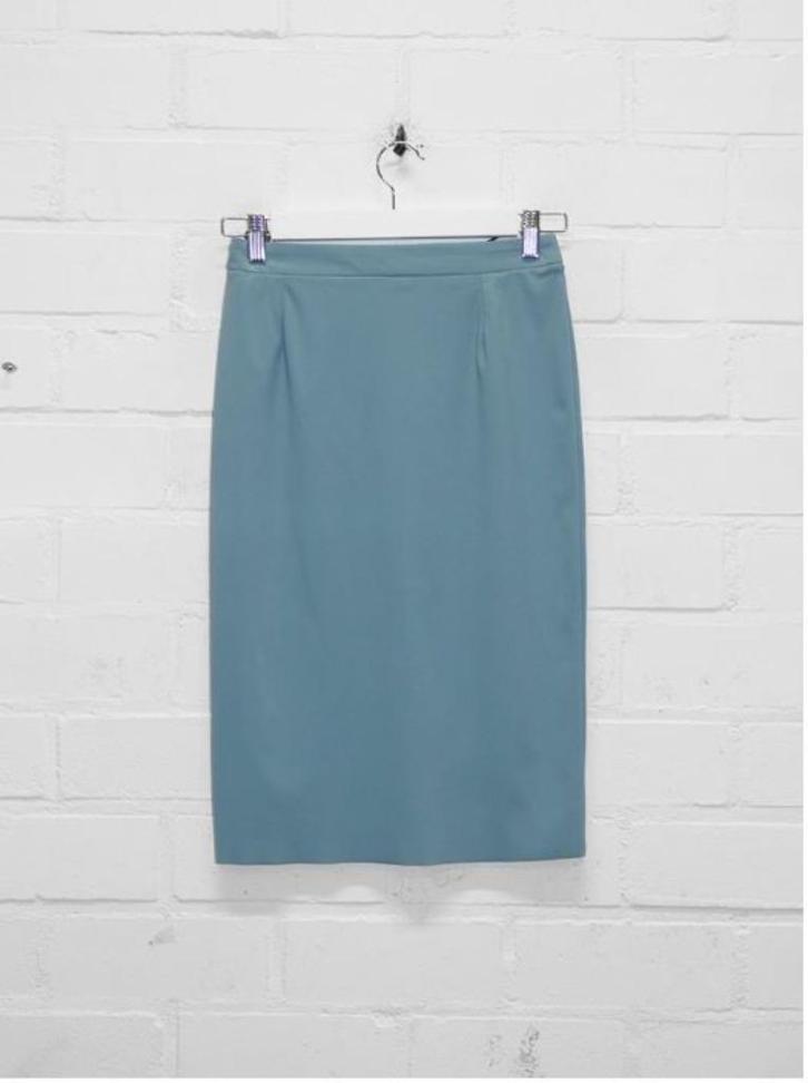 Irie Wash - Prachtige rok travelstof maat 1L - Nieuw €155, Kleding | Dames, Rokken, Nieuw, Maat 42/44 (L), Blauw, Knielengte, Ophalen of Verzenden
