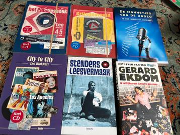 6 radio(DJ)/muziekboeken beschikbaar voor biedingen