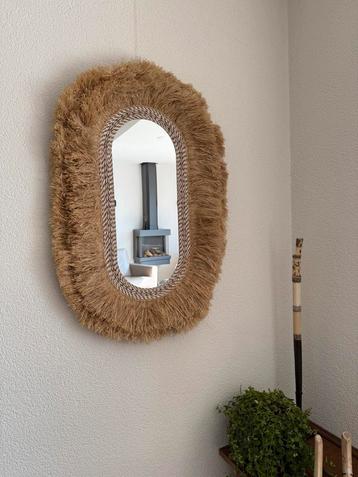 Nieuwe Bali/Ibiza Spiegel Ovaal 80cm beschikbaar voor biedingen