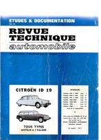 CITROËN ID 19 "Technique Automobile", Ophalen of Verzenden, Gelezen, Citroën