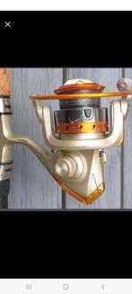 Mooie Feeder hengel met molen en gevlochten lijn., Watersport en Boten, Hengelsport | Witvissen, Ophalen, Zo goed als nieuw, Molen