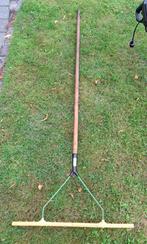 hooihark egaliseerhark gras zaaien, Tuin en Terras, Hand-tuingereedschap, Ophalen, Gebruikt, Hark